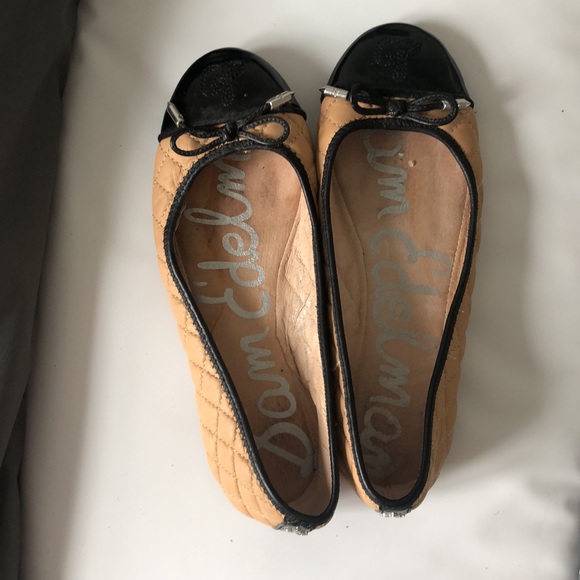 Sam Edelman leather quilted flats - Picture 2 of 4